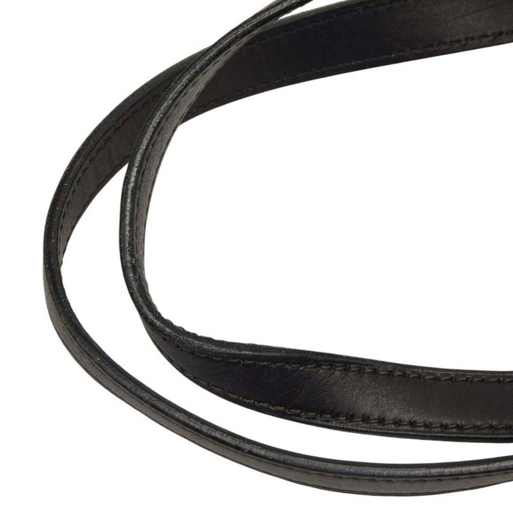 PRADA Black Leather Shoulder Bag - Picture 4 of 11